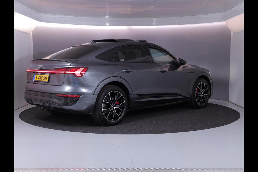 Audi Q8 Sportback e-tron 50 quattro S Edition 95 kWh 340pk | Panoramadak | Lederen bekleding | Luchtvering |  Elektrisch verstelbare voorstoelen met geheugen |