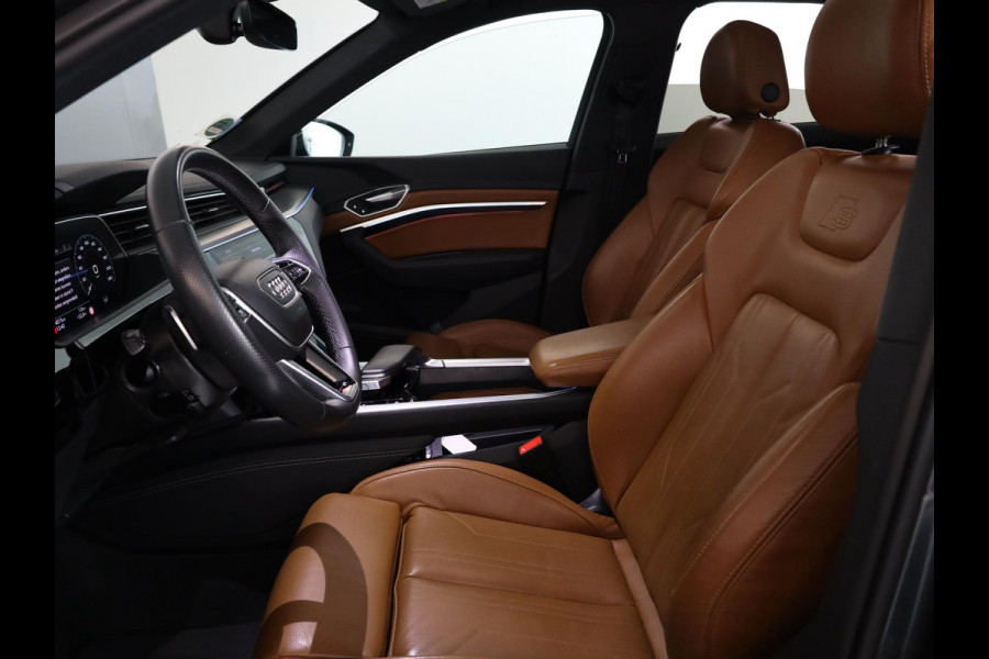 Audi Q8 Sportback e-tron 50 quattro S Edition 95 kWh 340pk | Panoramadak | Lederen bekleding | Luchtvering |  Elektrisch verstelbare voorstoelen met geheugen |