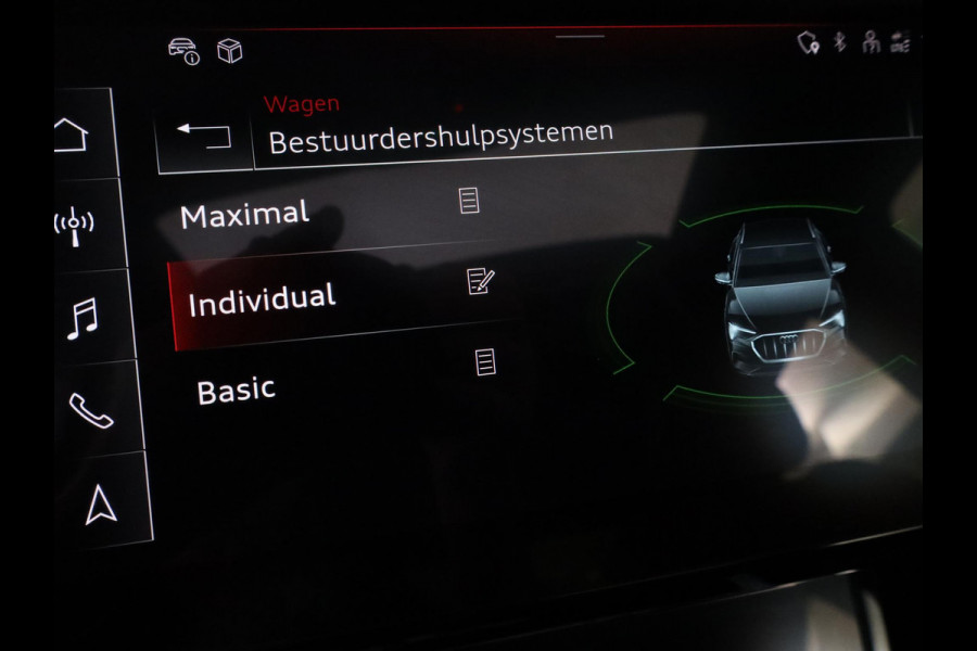 Audi Q8 Sportback e-tron 50 quattro S Edition 95 kWh 340pk | Panoramadak | Lederen bekleding | Luchtvering |  Elektrisch verstelbare voorstoelen met geheugen |