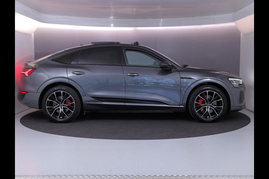 Audi Q8 Sportback e-tron 50 quattro S Edition 95 kWh 340pk | Panoramadak | Lederen bekleding | Luchtvering |  Elektrisch verstelbare voorstoelen met geheugen |