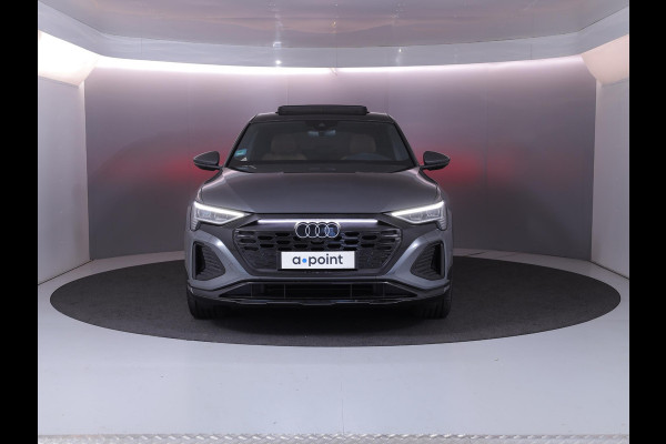 Audi Q8 Sportback e-tron 50 quattro S Edition 95 kWh 340pk | Panoramadak | Lederen bekleding | Luchtvering |  Elektrisch verstelbare voorstoelen met geheugen |