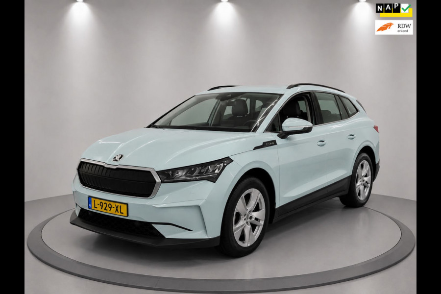 Škoda ENYAQ iV 60|LEDER|NAVI|AIRCO|NL-AUTO|NAP|ELECTRIC|