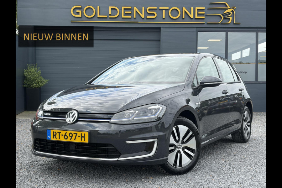 Volkswagen e-Golf e-Golf SOH88%,Draadloze telefoonlader,Camera,Carplay,Navi,Recent beurt gehad,Keyless,Warmtepomp,2e Eigenaar,Stoelverwarming,Pdc V+A,N.A.P,Nieuwe Apk bij Aflevering
