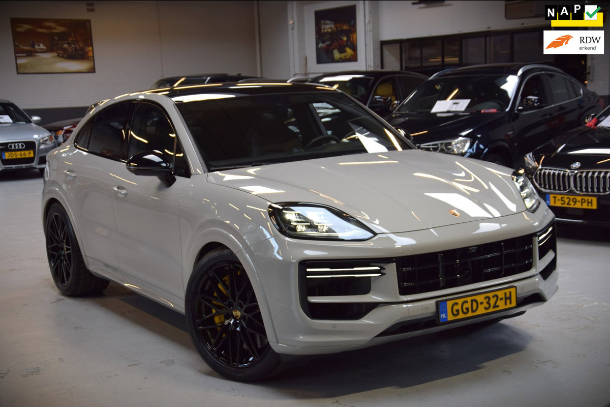 Porsche Cayenne Coupé 4.0 Turbo V8 E-Hybrid Panoramadak|Keramisch|My 2024|Nwp.244000|Org.NL|1e Eig.|739pk!!|BTW