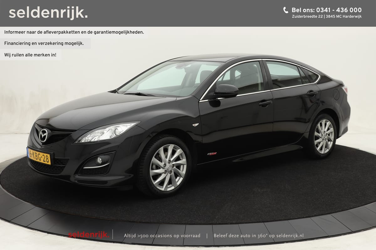 Mazda 6 2.0 GT-M Line | 1e eigenaar | Leder/Stof | Climate control | Stoelverwarming