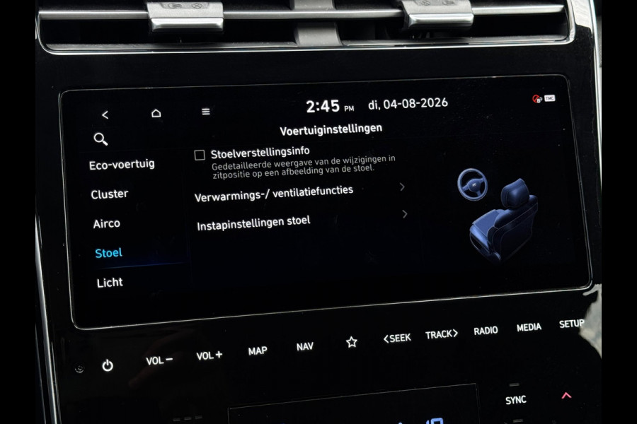 Hyundai Tucson 1.6 T-GDI PHEV Premium Sky 4WD | 97% SOH | Trekhaak | Pano | Leder + Memory | 360 Camera | Winter Pack