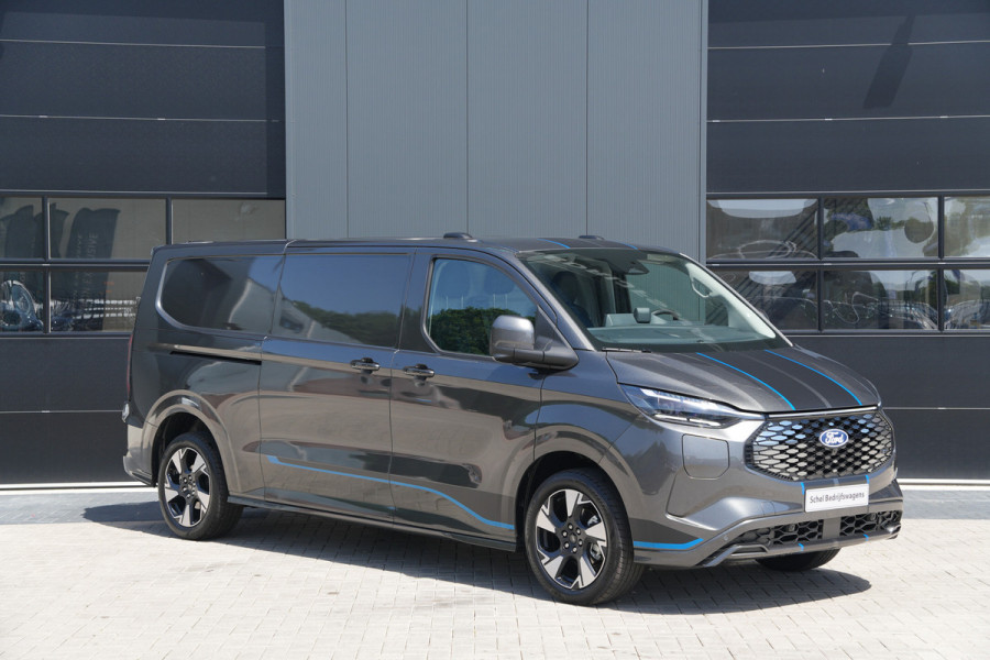 Ford E-Transit Custom 340 L2H1 Sport 71 kWh 218pk - ACC - DDS LED - Pro Power - Verwarmd stuurwiel - Navi - 360 Camera - Rijklaar