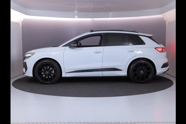 Audi Q4 e-tron 40 S line 77 kWh 204pk | SOH 91,30% | Panoramadak | Lederen bekleding | Lichtmetalen velgen | Matrix Led