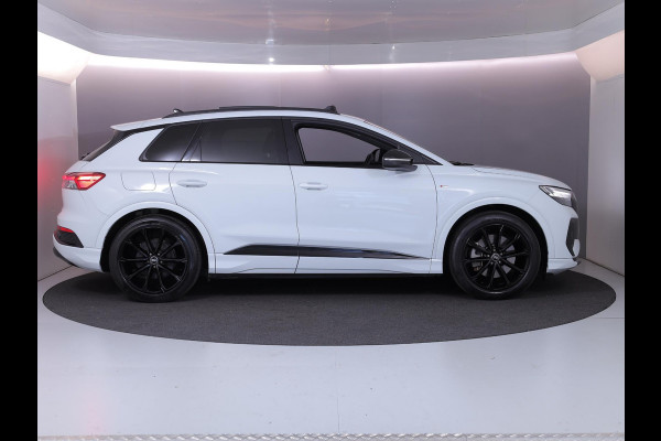 Audi Q4 e-tron 40 S line 77 kWh 204pk | SOH 91,30% | Panoramadak | Lederen bekleding | Lichtmetalen velgen | Matrix Led