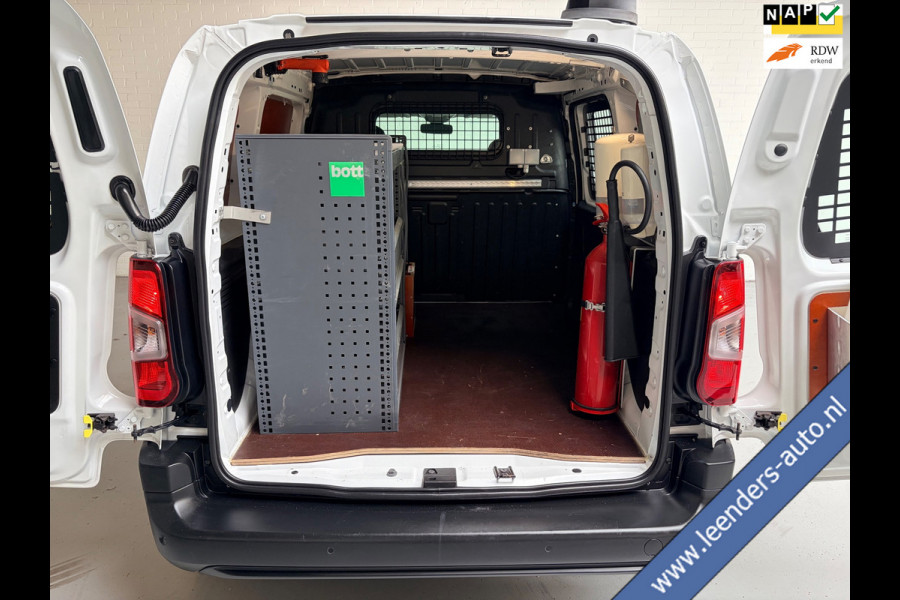 Citroën Berlingo Servicewagen 1.5 BlueHDI 100pk euro61 L1H1 BOTT inrichting, Victron omvormer v230, Standkachel, RIJKLAARPRIJS!