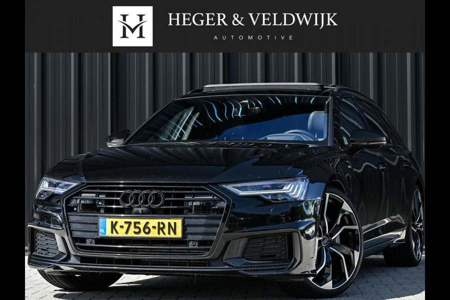 Audi A6 Avant 50 TDI quattro Design Pro Line Plus | Panoramadak | Night Vision | B&O | HUD | 360 Camera | Achterasbesturing | ACC | Memory Seats | Soft Close | Luchtvering | Trekhaak | Ambiance Interieur |