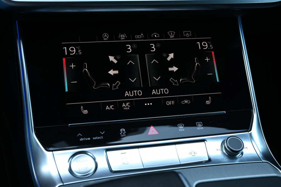 Audi A6 Avant 50 TDI quattro Design Pro Line Plus | Panoramadak | Night Vision | B&O | HUD | 360 Camera | Achterasbesturing | ACC | Memory Seats | Soft Close | Luchtvering | Trekhaak | Ambiance Interieur |