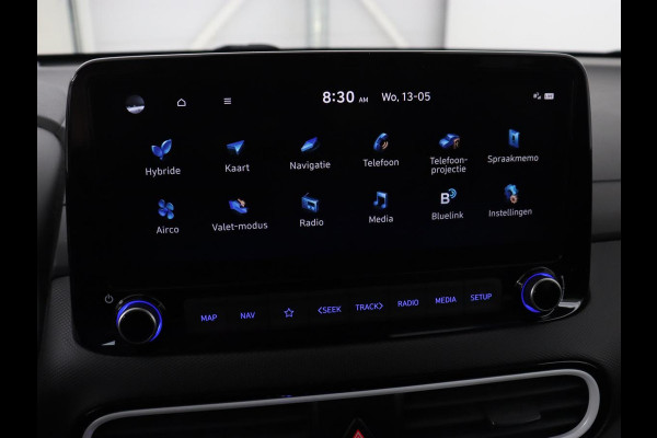 Hyundai Kona 1.6 GDI HEV Premium | Stoelventilatie | Leder 1e eigenaar | Adaptive cruise | Head-Up | Trekhaak | Achterbankverwarming | Carplay | Navigatie | Keyless | Krell Audio | Side Assist | Stoelverwarming