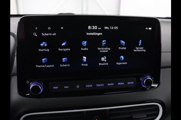 Hyundai Kona 1.6 GDI HEV Premium | Stoelventilatie | Leder 1e eigenaar | Adaptive cruise | Head-Up | Trekhaak | Achterbankverwarming | Carplay | Navigatie | Keyless | Krell Audio | Side Assist | Stoelverwarming