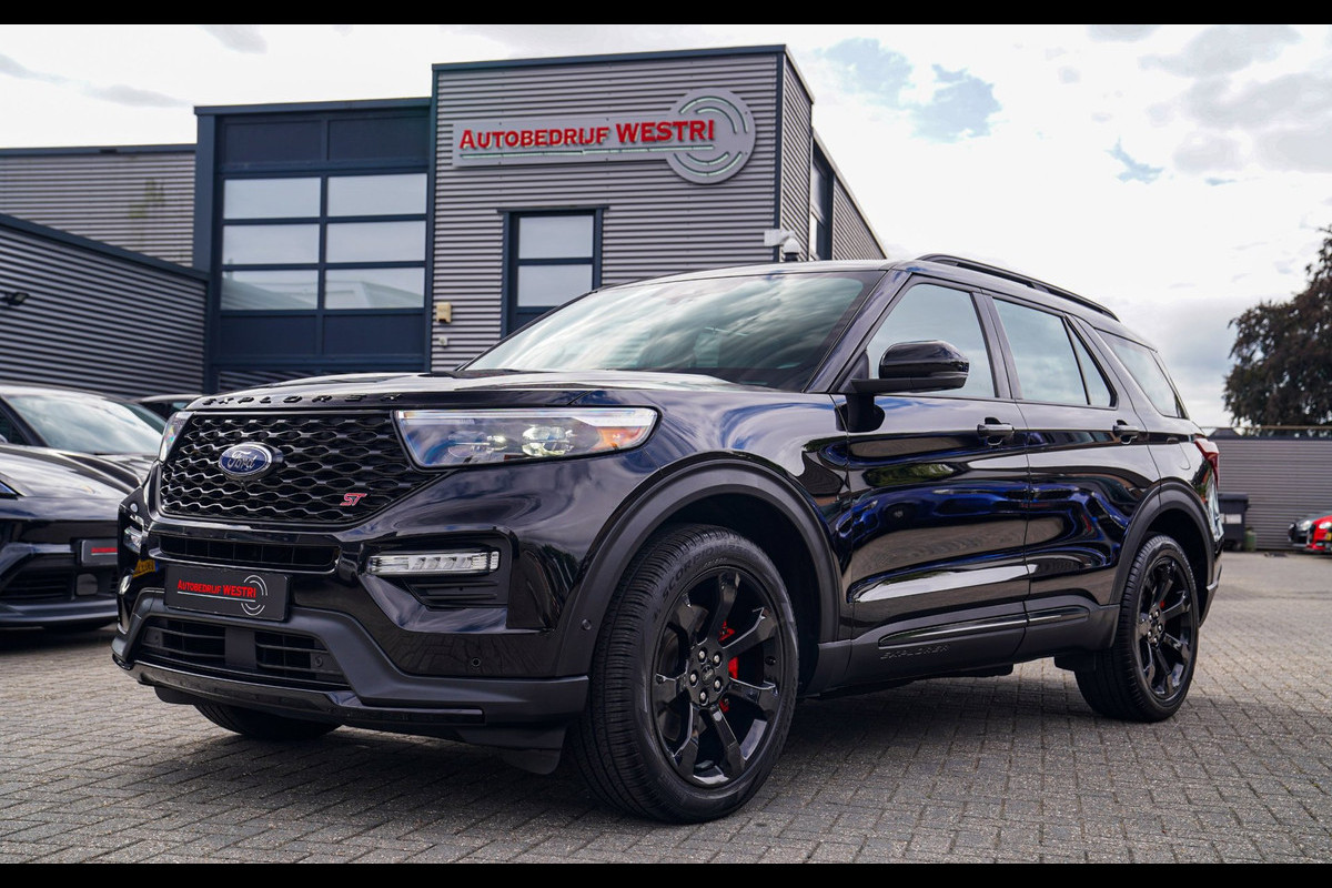 Ford Explorer 3.0 V6 ST 400PK | 7 pers | Panorama | Adaptieve cruise | 360 cam | luxe leder | Stoelkoeling | Lane Assist | DVD |