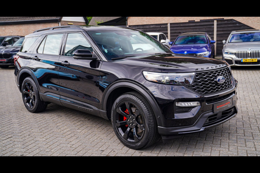 Ford Explorer 3.0 V6 ST 400PK | 7 pers | Panorama | Adaptieve cruise | 360 cam | luxe leder | Stoelkoeling | Lane Assist | DVD |