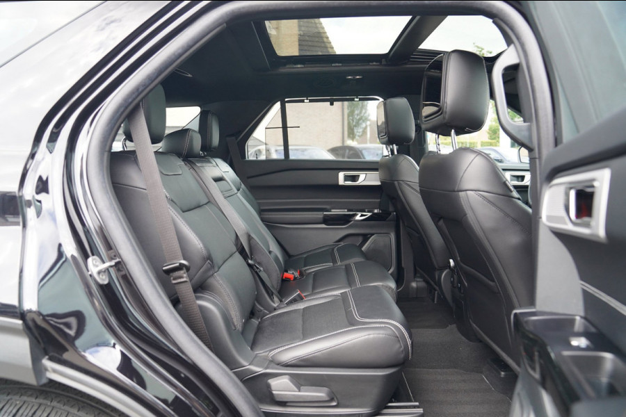 Ford Explorer 3.0 V6 ST 400PK | 7 pers | Panorama | Adaptieve cruise | 360 cam | luxe leder | Stoelkoeling | Lane Assist | DVD |