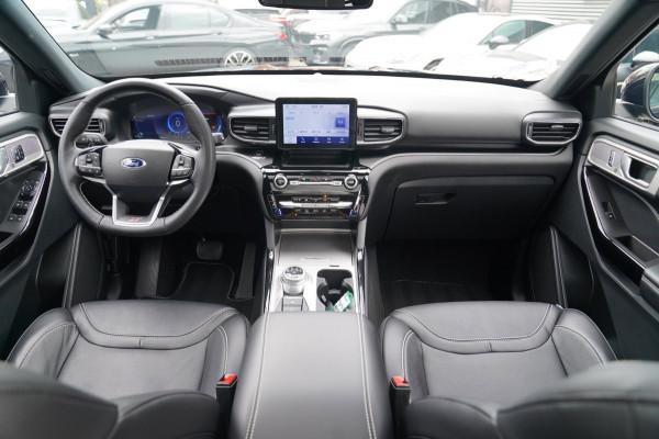 Ford Explorer 3.0 V6 ST 400PK | 7 pers | Panorama | Adaptieve cruise | 360 cam | luxe leder | Stoelkoeling | Lane Assist | DVD |