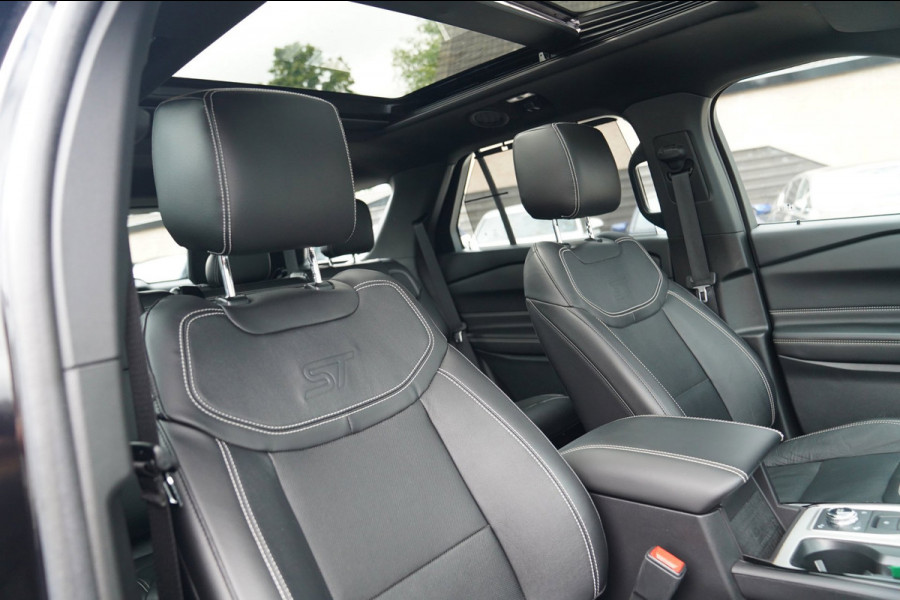 Ford Explorer 3.0 V6 ST 400PK | 7 pers | Panorama | Adaptieve cruise | 360 cam | luxe leder | Stoelkoeling | Lane Assist | DVD |