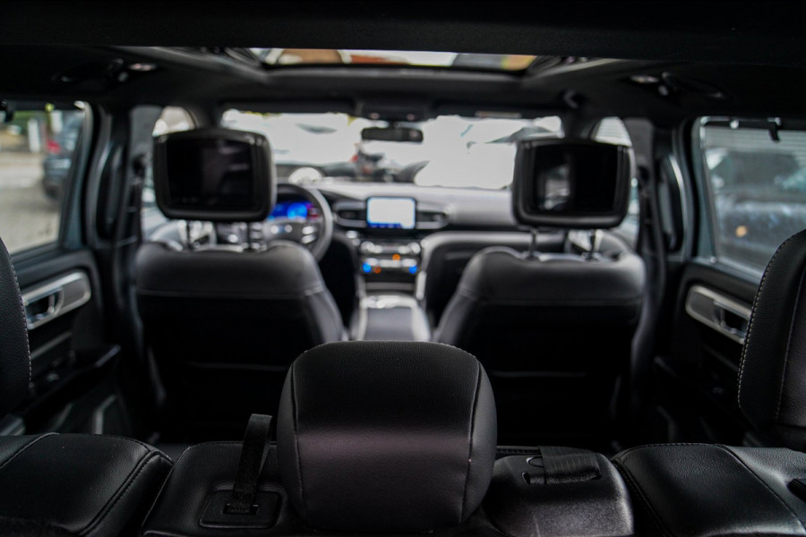 Ford Explorer 3.0 V6 ST 400PK | 7 pers | Panorama | Adaptieve cruise | 360 cam | luxe leder | Stoelkoeling | Lane Assist | DVD |