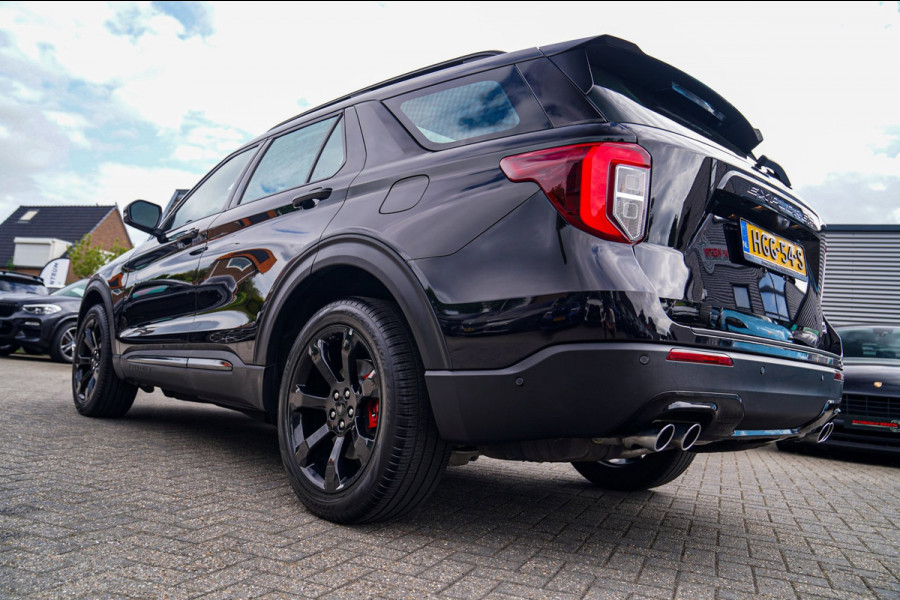 Ford Explorer 3.0 V6 ST 400PK | 7 pers | Panorama | Adaptieve cruise | 360 cam | luxe leder | Stoelkoeling | Lane Assist | DVD |