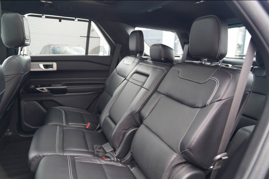 Ford Explorer 3.0 V6 ST 400PK | 7 pers | Panorama | Adaptieve cruise | 360 cam | luxe leder | Stoelkoeling | Lane Assist | DVD |