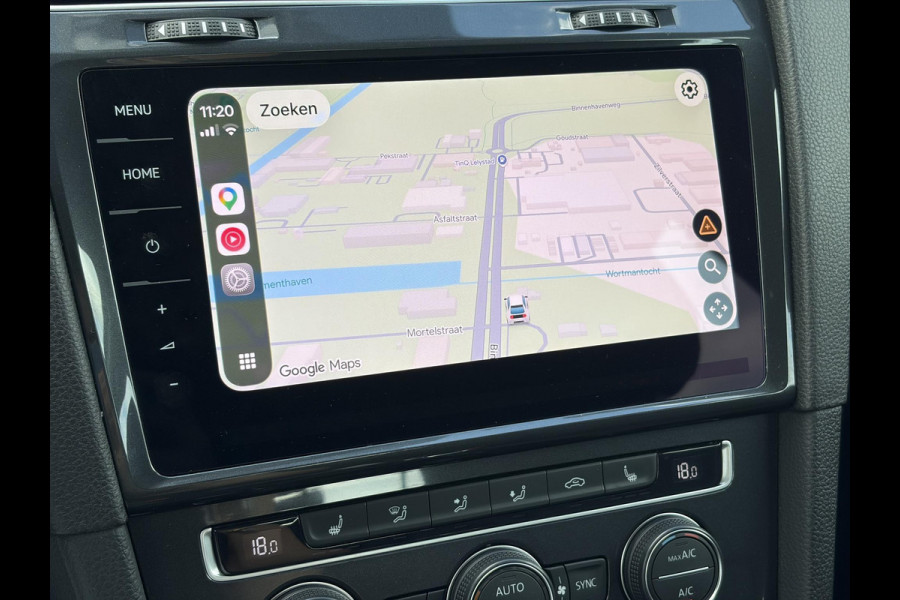 Volkswagen e-Golf e-Golf SOH88%,Draadloze telefoonlader,Camera,Carplay,Navi,Recent beurt gehad,Keyless,Warmtepomp,2e Eigenaar,Stoelverwarming,Pdc V+A,N.A.P,Nieuwe Apk bij Aflevering