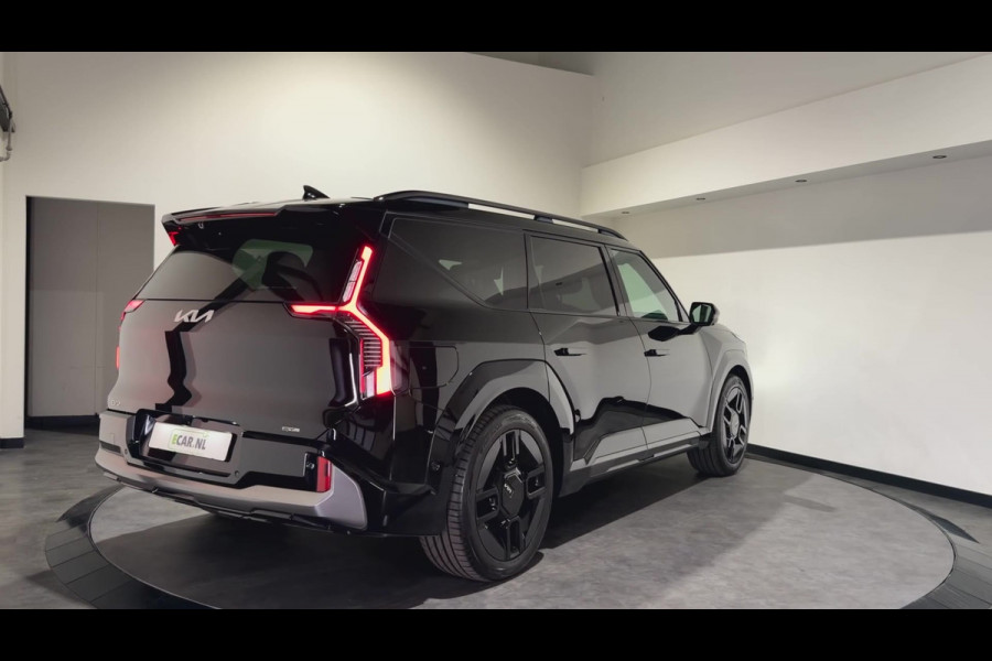 Kia EV9 Launch Edition GT-Line AWD 99.8 kWh 384pk | SOH 96,3% | 6-zits | Stoelen verwarmd & gekoeld | Luxe leder | In nieuwstaat