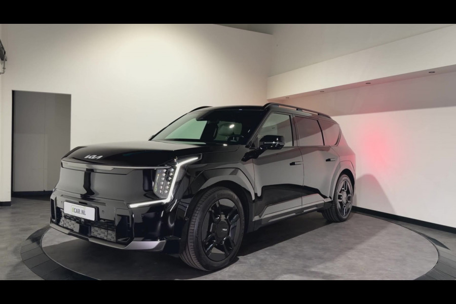Kia EV9 Launch Edition GT-Line AWD 99.8 kWh 384pk | SOH 96,3% | 6-zits | Stoelen verwarmd & gekoeld | Luxe leder | In nieuwstaat
