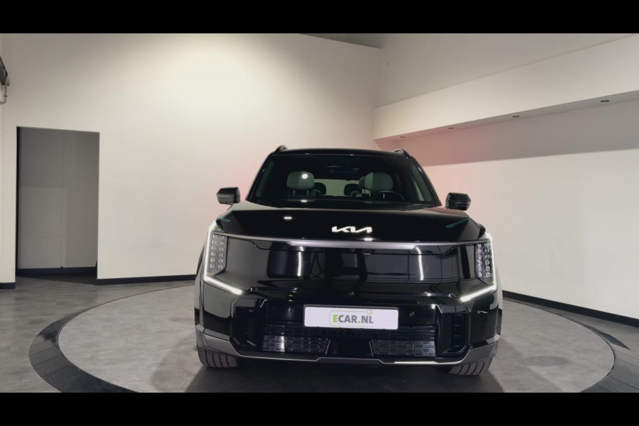 Kia EV9 Launch Edition GT-Line AWD 99.8 kWh 384pk | SOH 96,3% | 6-zits | Stoelen verwarmd & gekoeld | Luxe leder | In nieuwstaat