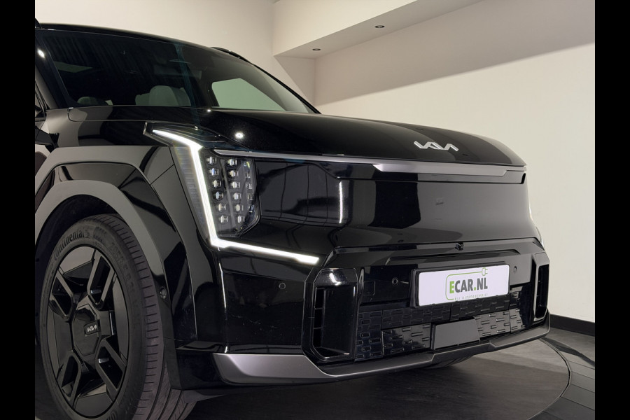 Kia EV9 Launch Edition GT-Line AWD 99.8 kWh 384pk | SOH 96,3% | 6-zits | Stoelen verwarmd & gekoeld | Luxe leder | In nieuwstaat