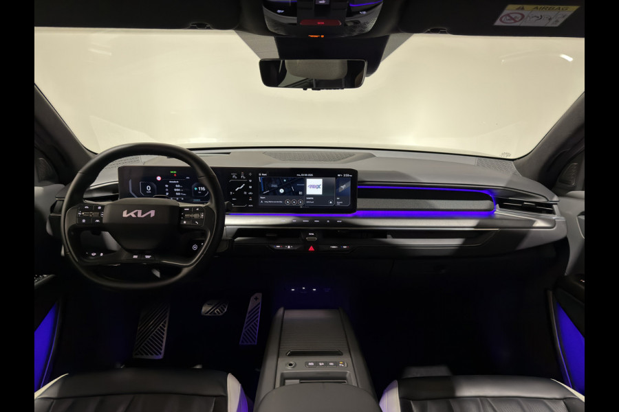 Kia EV9 Launch Edition GT-Line AWD 99.8 kWh 384pk | SOH 96,3% | 6-zits | Stoelen verwarmd & gekoeld | Luxe leder | In nieuwstaat