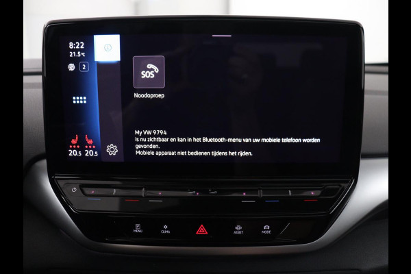 Volkswagen ID.4 First Max 77 kWh | SOH 91,9% | Panoramadak | Leder/alcantara | Memory | Stuur/stoel verwarming | Adaptive cruise | 360 camera | Dodehoek detectie | Carplay | Sfeerverlichting |