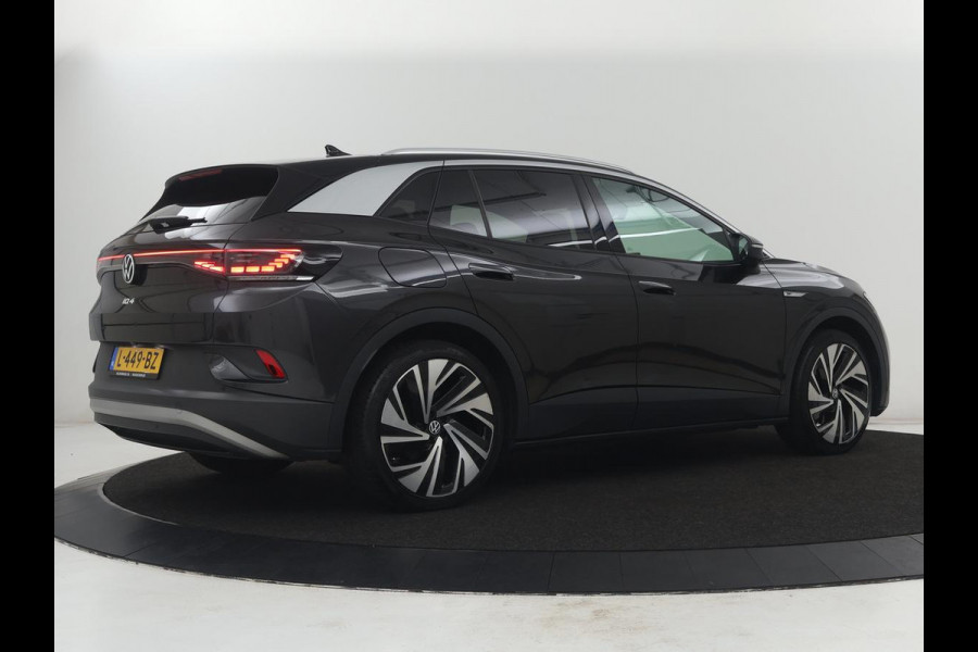 Volkswagen ID.4 First Max 77 kWh | SOH 91,9% | Panoramadak | Leder/alcantara | Memory | Stuur/stoel verwarming | Adaptive cruise | 360 camera | Dodehoek detectie | Carplay | Sfeerverlichting |