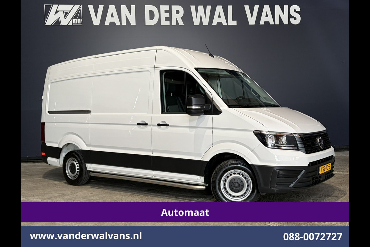 Volkswagen Crafter 2.0 TDI 141pk Automaat L3H3 L2H2 Euro6 Airco | Camera | Apple Carplay | 3000kg Trekhaak | Cruisecontrol Sidebars, Bijrijdersbank