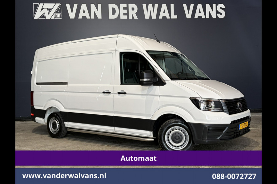 Volkswagen Crafter 2.0 TDI 141pk Automaat L3H3 L2H2 Euro6 Airco | Camera | Apple Carplay | 3000kg Trekhaak | Cruisecontrol Sidebars, Bijrijdersbank
