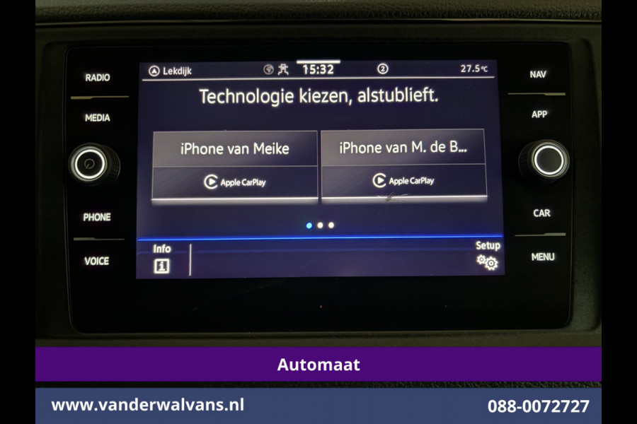 Volkswagen Crafter 2.0 TDI 141pk Automaat L3H3 L2H2 Euro6 Airco | Camera | Apple Carplay | 3000kg Trekhaak | Cruisecontrol Sidebars, Bijrijdersbank