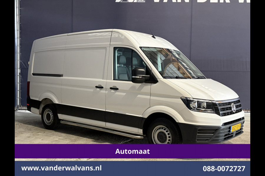 Volkswagen Crafter 2.0 TDI 141pk Automaat L3H3 L2H2 Euro6 Airco | Camera | Apple Carplay | 3000kg Trekhaak | Cruisecontrol Sidebars, Bijrijdersbank