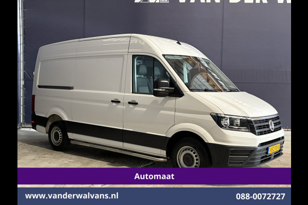 Volkswagen Crafter 2.0 TDI 141pk Automaat L3H3 L2H2 Euro6 Airco | Camera | Apple Carplay | 3000kg Trekhaak | Cruisecontrol Sidebars, Bijrijdersbank