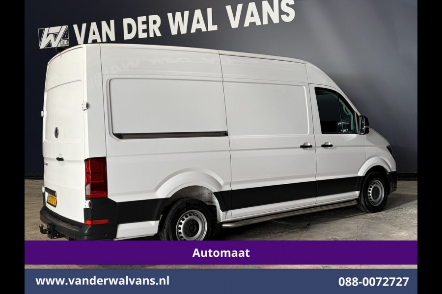 Volkswagen Crafter 2.0 TDI 141pk Automaat L3H3 L2H2 Euro6 Airco | Camera | Apple Carplay | 3000kg Trekhaak | Cruisecontrol Sidebars, Bijrijdersbank