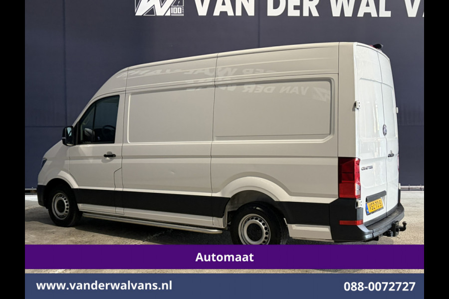 Volkswagen Crafter 2.0 TDI 141pk Automaat L3H3 L2H2 Euro6 Airco | Camera | Apple Carplay | 3000kg Trekhaak | Cruisecontrol Sidebars, Bijrijdersbank