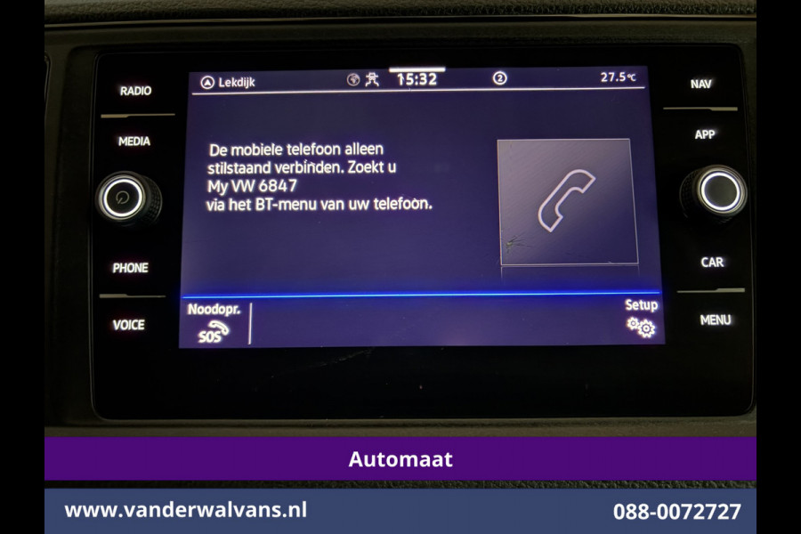 Volkswagen Crafter 2.0 TDI 141pk Automaat L3H3 L2H2 Euro6 Airco | Camera | Apple Carplay | 3000kg Trekhaak | Cruisecontrol Sidebars, Bijrijdersbank