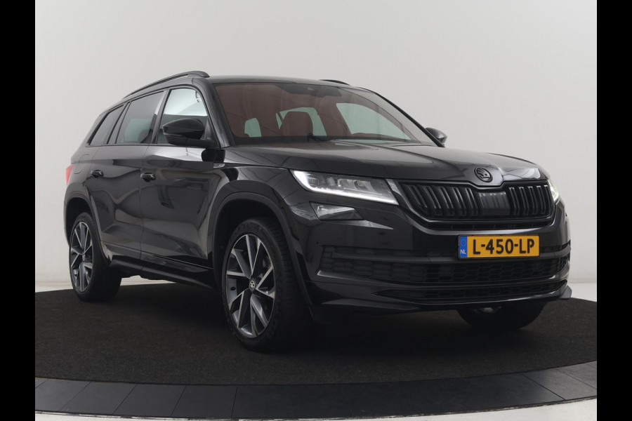 Škoda Kodiaq 1.5 TSI Sportline Business | Leder/alcantara | Memory | Stuur/stoel verwarming | Canton sound | Adaptive cruise | Carplay | Camera | Park assist | Trekhaak