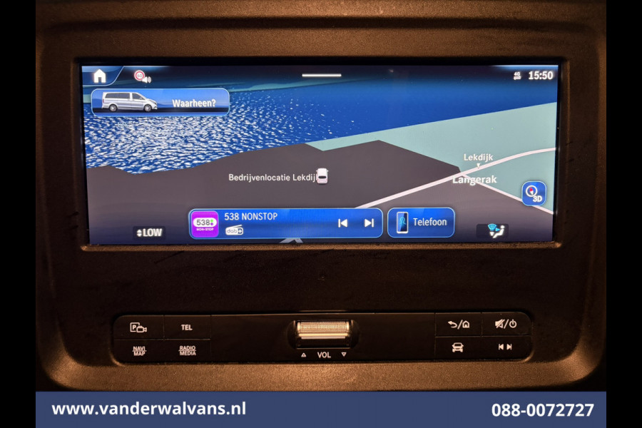 Mercedes-Benz Vito 116 CDI 164pk 2025 Model L2H1 Euro6 Airco | Navigatie | Camera | Adaptieve Cruisecontrol Stoelverwarming, Parkeersensoren, Bijrijdersbank