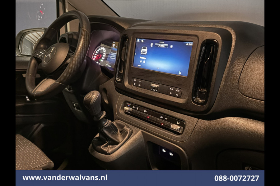 Mercedes-Benz Vito 116 CDI 164pk 2025 Model L2H1 Euro6 Airco | Navigatie | Camera | Adaptieve Cruisecontrol Stoelverwarming, Parkeersensoren, Bijrijdersbank