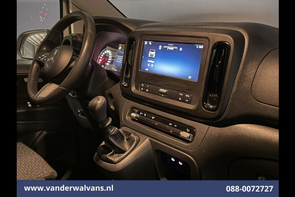Mercedes-Benz Vito 116 CDI 164pk 2025 Model L2H1 Euro6 Airco | Navigatie | Camera | Adaptieve Cruisecontrol Stoelverwarming, Parkeersensoren, Bijrijdersbank