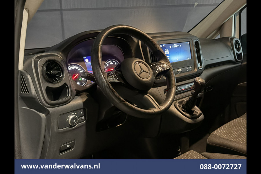 Mercedes-Benz Vito 116 CDI 164pk 2025 Model L2H1 Euro6 Airco | Navigatie | Camera | Adaptieve Cruisecontrol Stoelverwarming, Parkeersensoren, Bijrijdersbank
