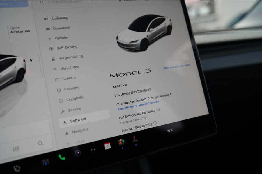 Tesla Model 3 RWD 60 kWh | Selfdriving optie | Panorama sunroof | 360cam | LED | Sfeerverlichting | Adaptieve cruise | Lane assist