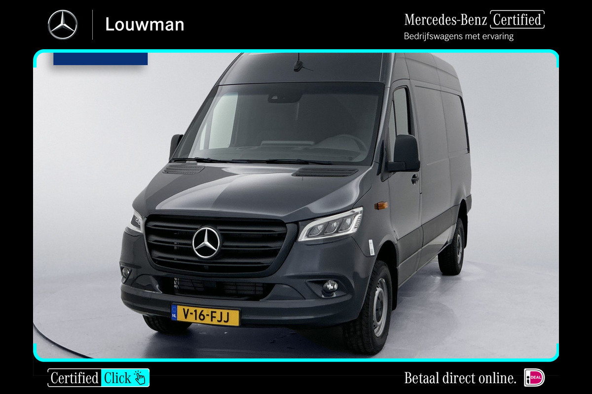Mercedes-Benz Sprinter 319 CDI L2H2 Distronic 3500kg Trekhaak 360°camera Led Navigatie N1-registratie