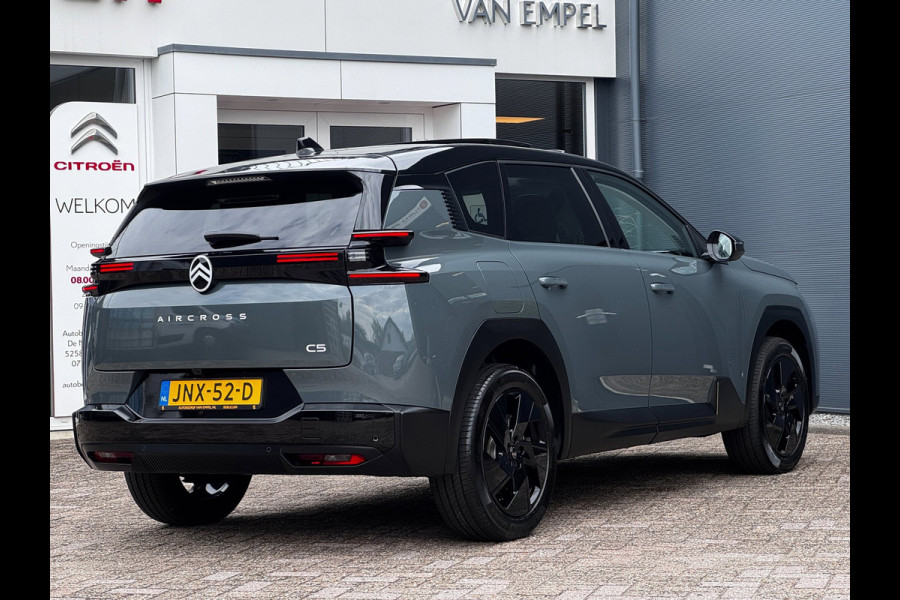 Citroën C5 Aircross 1.2 Hybrid 145 Max | Pano | Trekhaak | Leder + Memory | NL-Auto | 360 Camera | Winter Pack